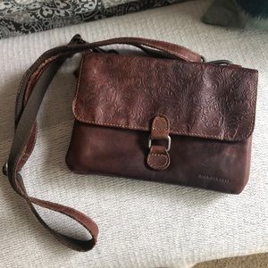 Jack Georges Leather Crossbody Bag